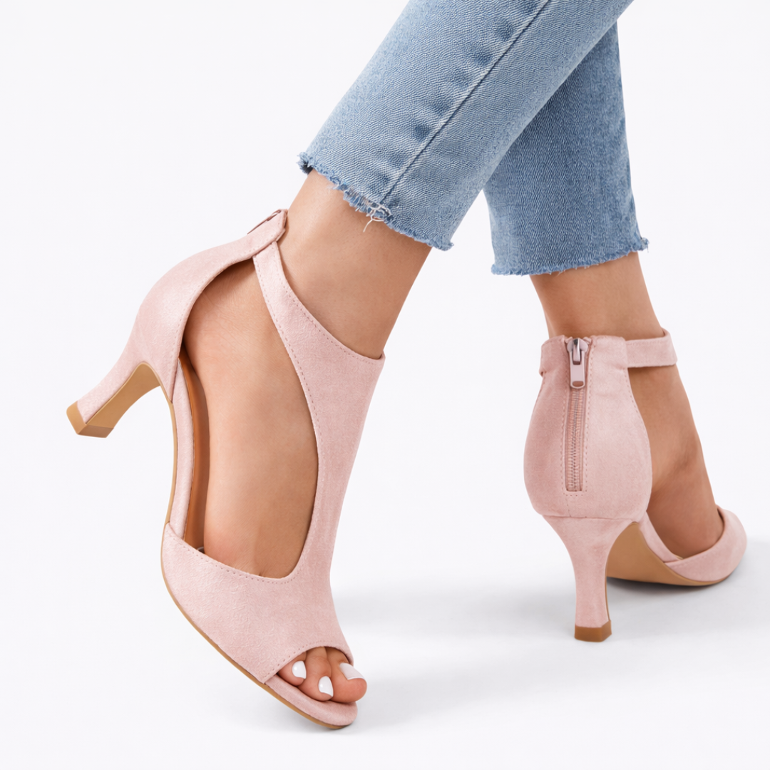 Women’s Elegant Heeled Sandals | Open Toe