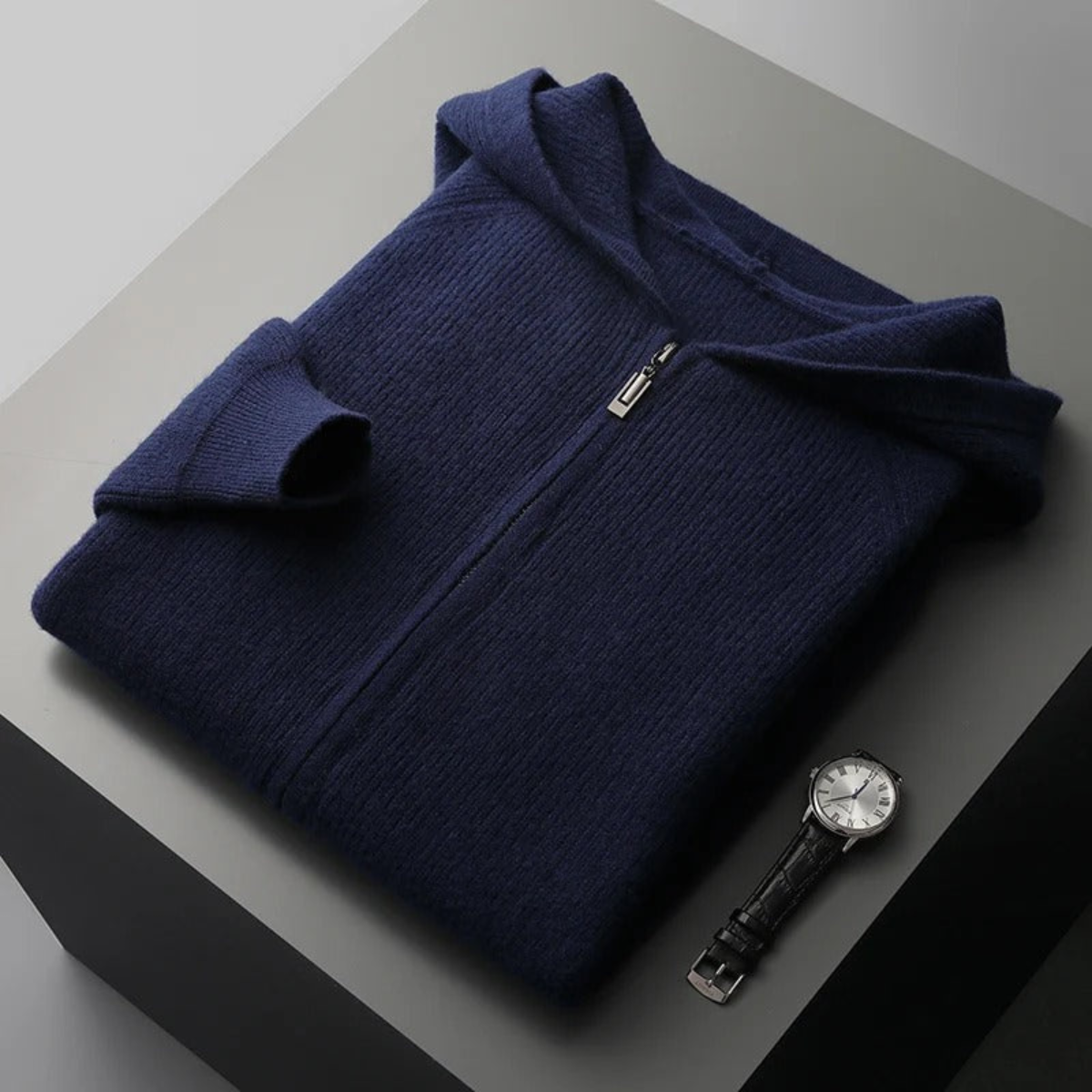 Men’s Soft Zip Hoodie | Long Sleeve