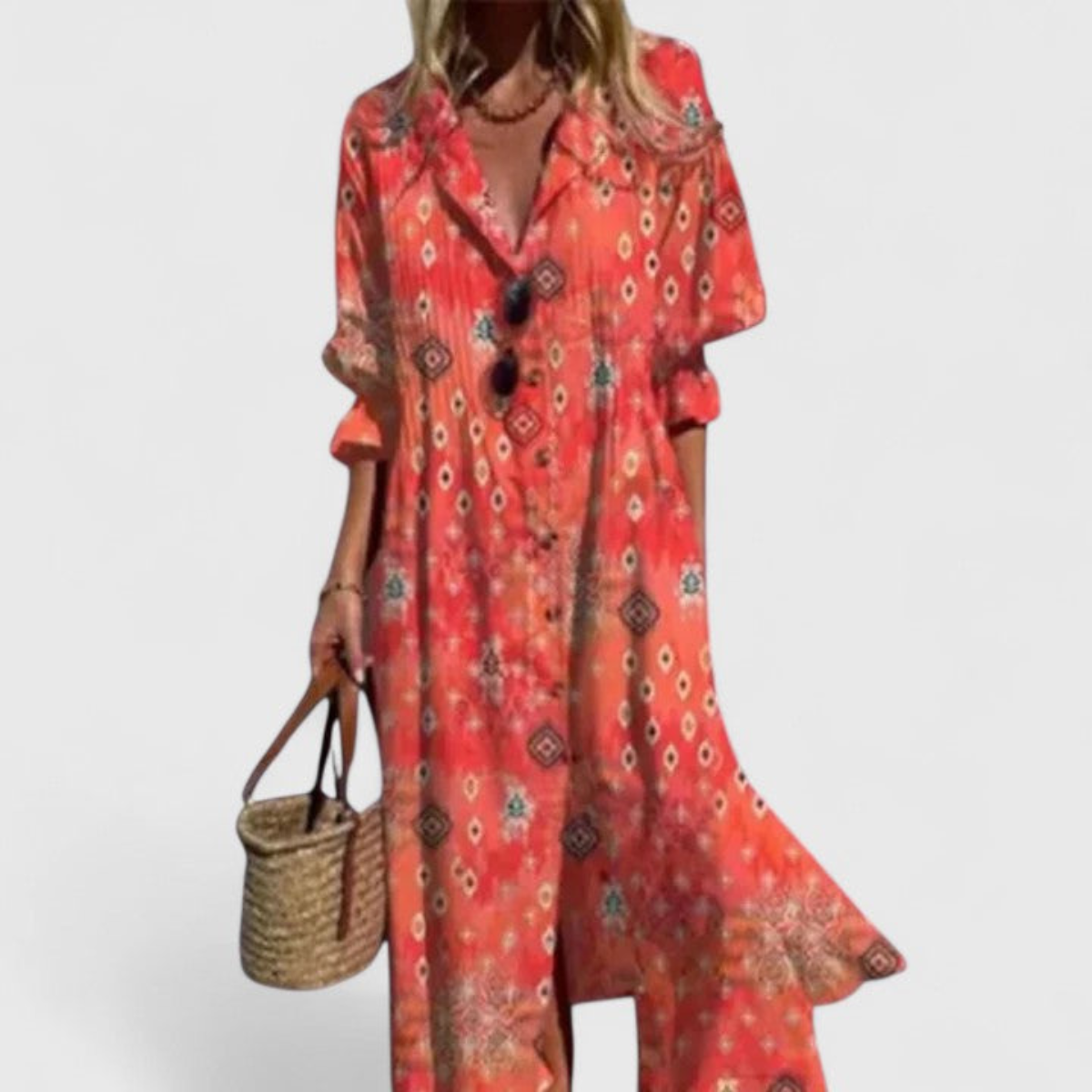 Women’s Boho Summer Dress | Midi