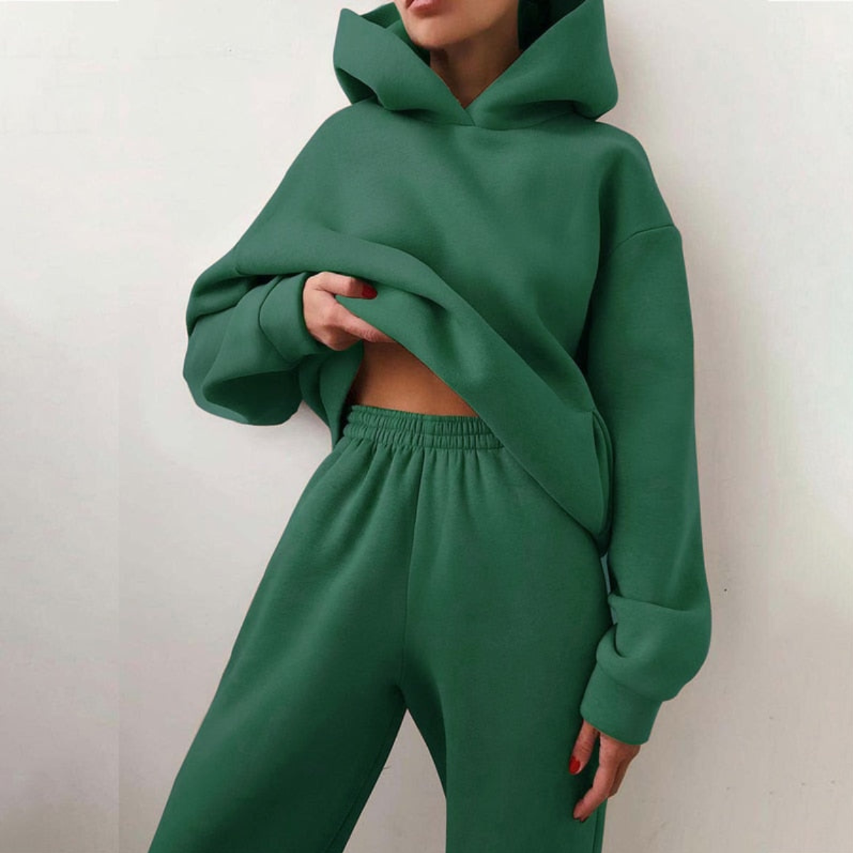 Women’s Two Piece Tracksuit | Hooded Set