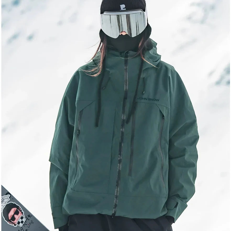 Gilda | Waterproof Ski Jacket Hooded for Women