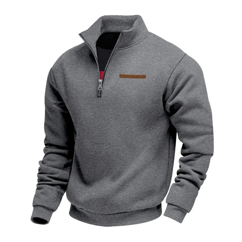 Casual Fleece Sweatshirt with Soft Lining