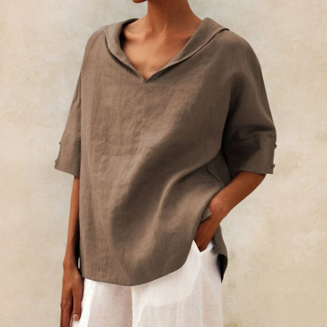 Women's V-Neck Blouse