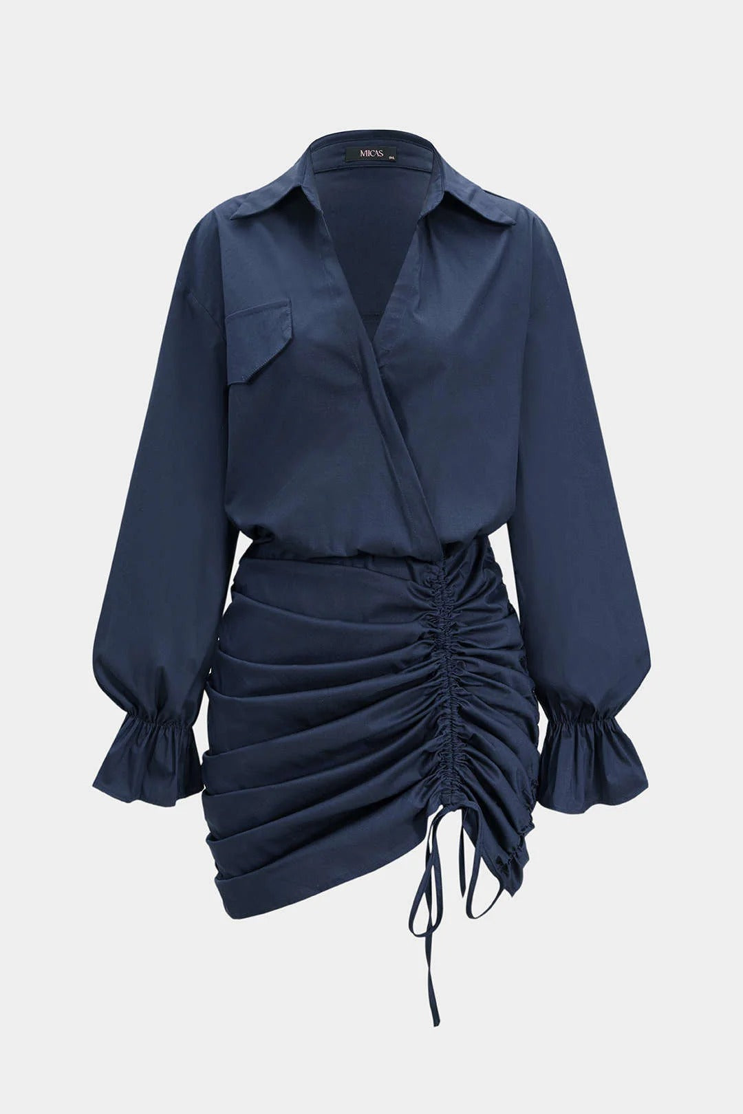 Laurel Ruched Mini Dress