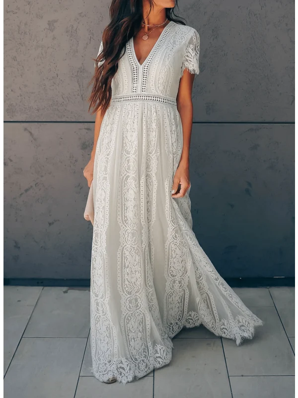 Jay Lace V-Neck Dress
