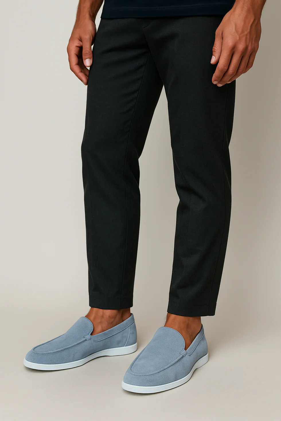 Men's Elegant Suede-Style Loafers