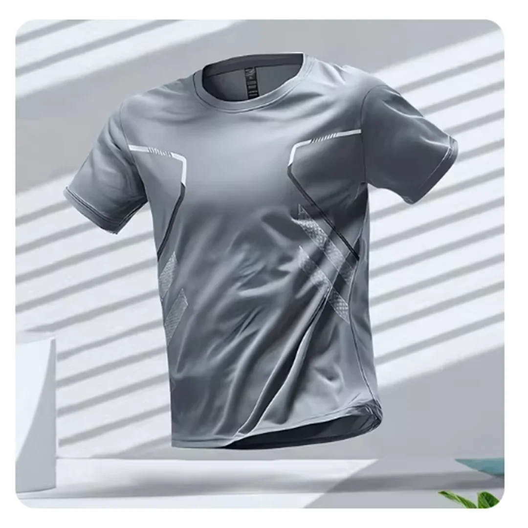 Men's Breathable Quick-Dry Sports T-Shirt