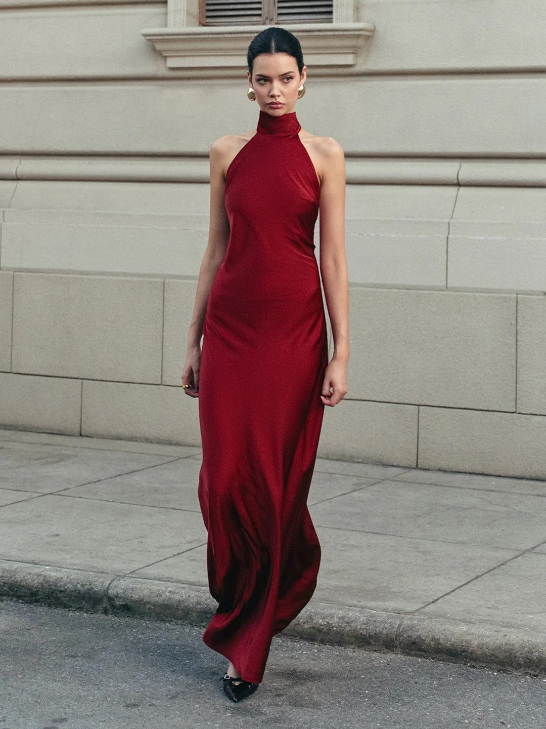 Teresa Open Back Maxi Dress
