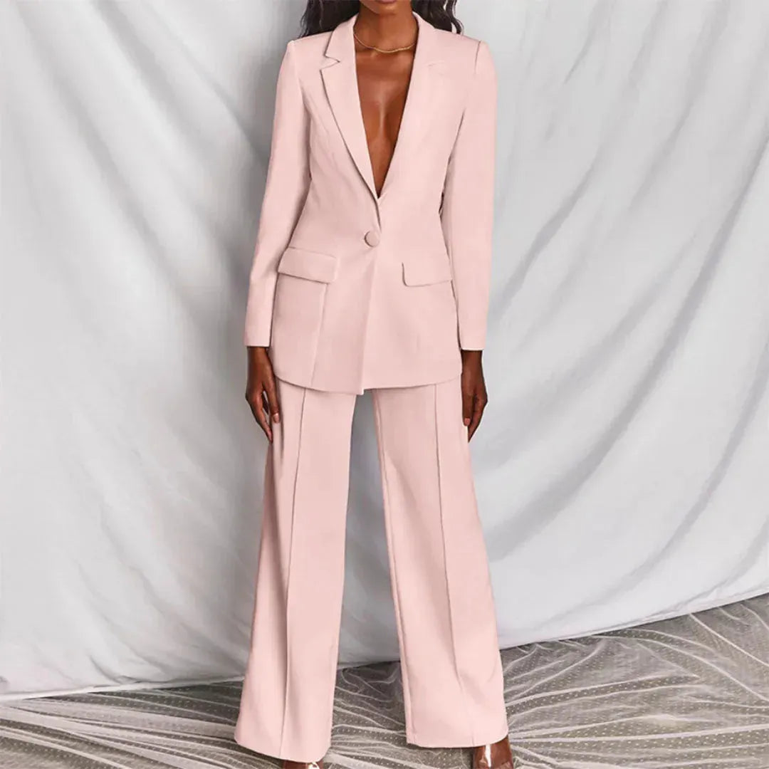 Courtney Longline Trouser Suit