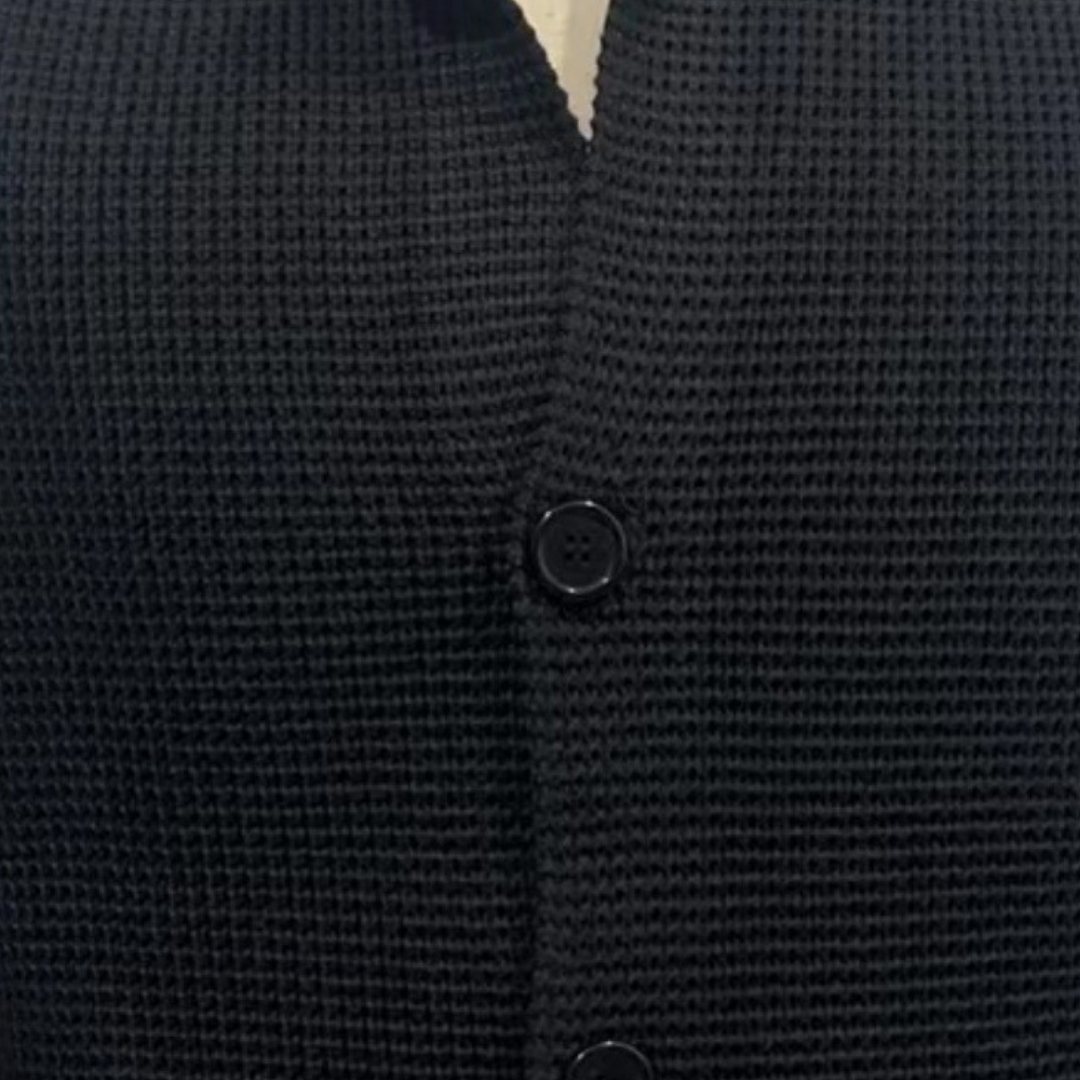 Men's Knitted Cardigan - Classic Comfort & Style