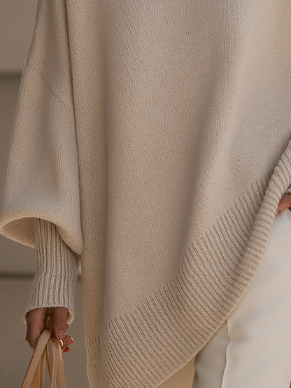 Evelyne - Sophisticated Wool Blend Sweater