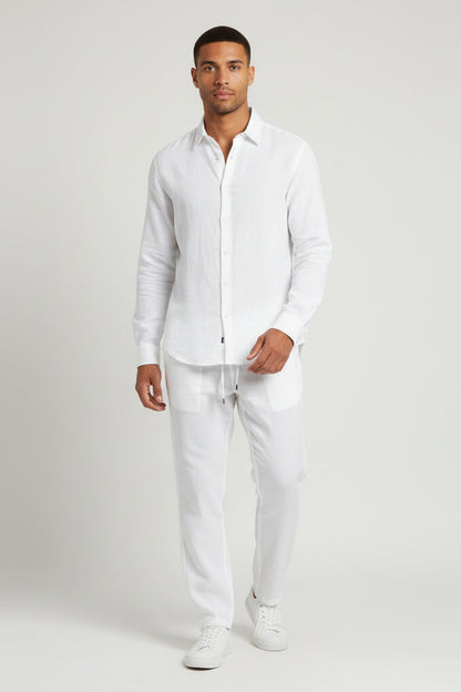 Set Men - Linen Breathable Summer Outfit