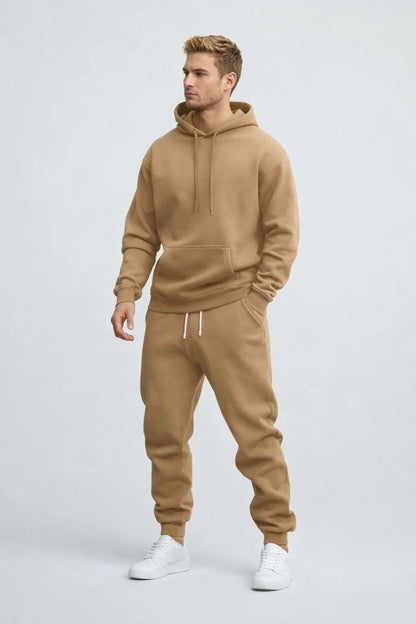 Tracksuit Men - Set Comfort Casual Tracksuit with Hood