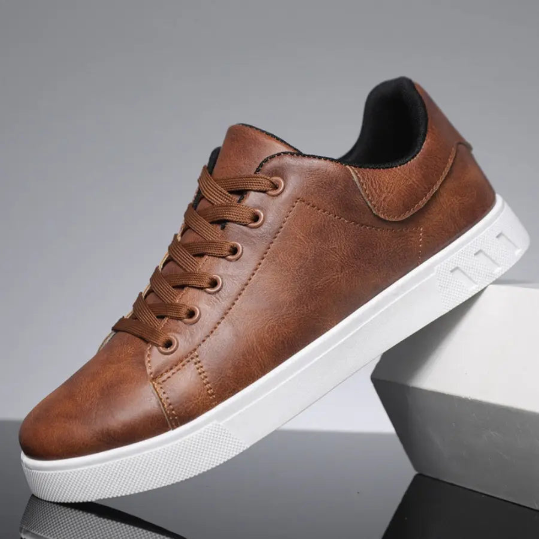 Men’s Casual Lace-Up Sneakers | Low Top
