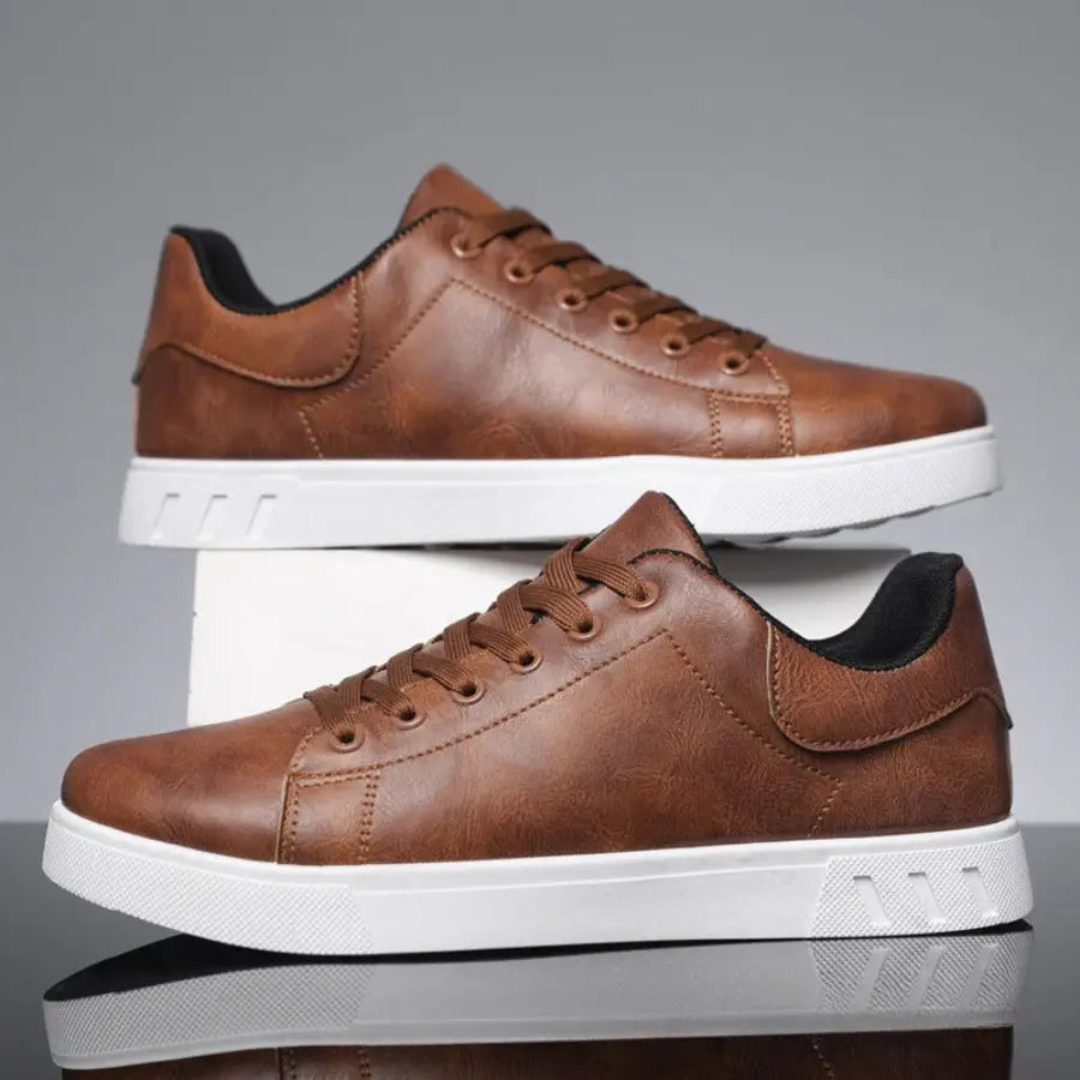 Men’s Casual Lace-Up Sneakers | Low Top