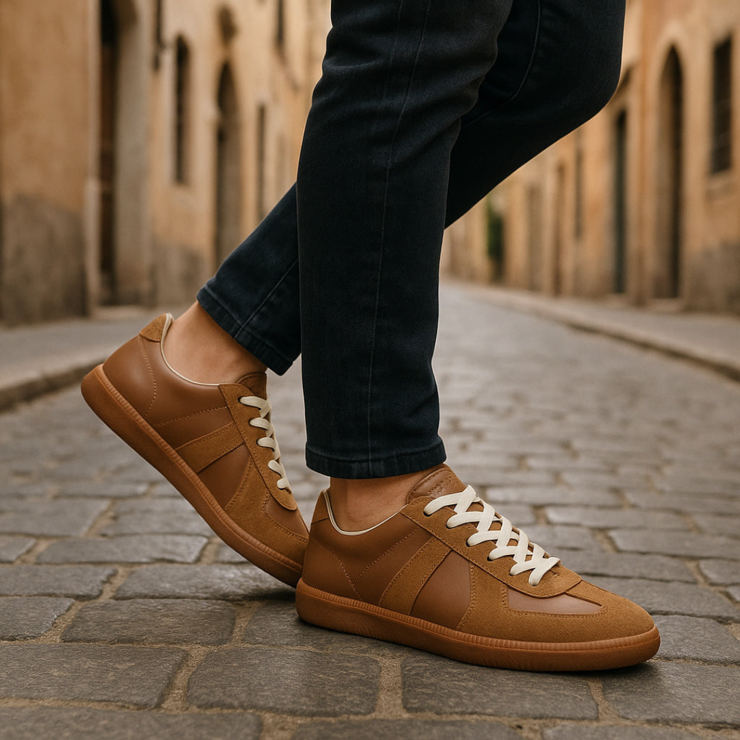Men’s Casual Lace-Up Sneakers | Low Top