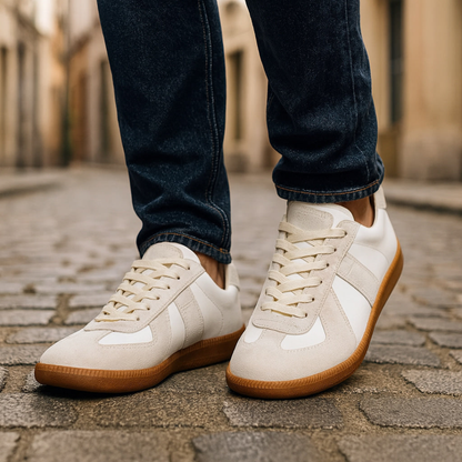 Men’s Casual Lace-Up Sneakers | Low Top