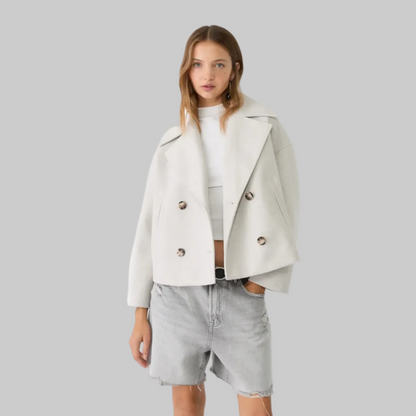 Women’s Double-Breasted Jacket | Modern Fit