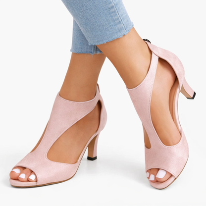 Women’s Elegant Heeled Sandals | Open Toe