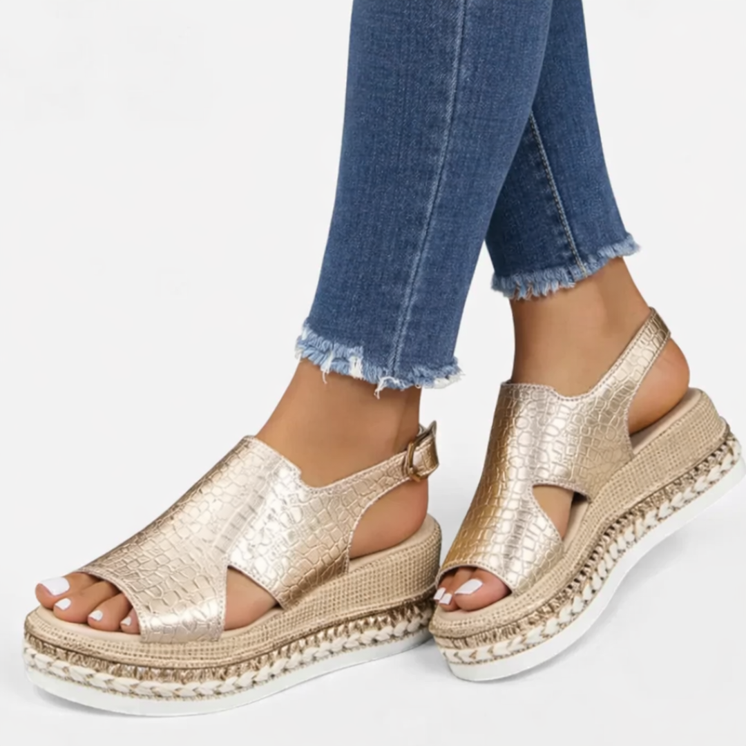 Women’s Comfort Wedge Summer Sandals | Open Toe