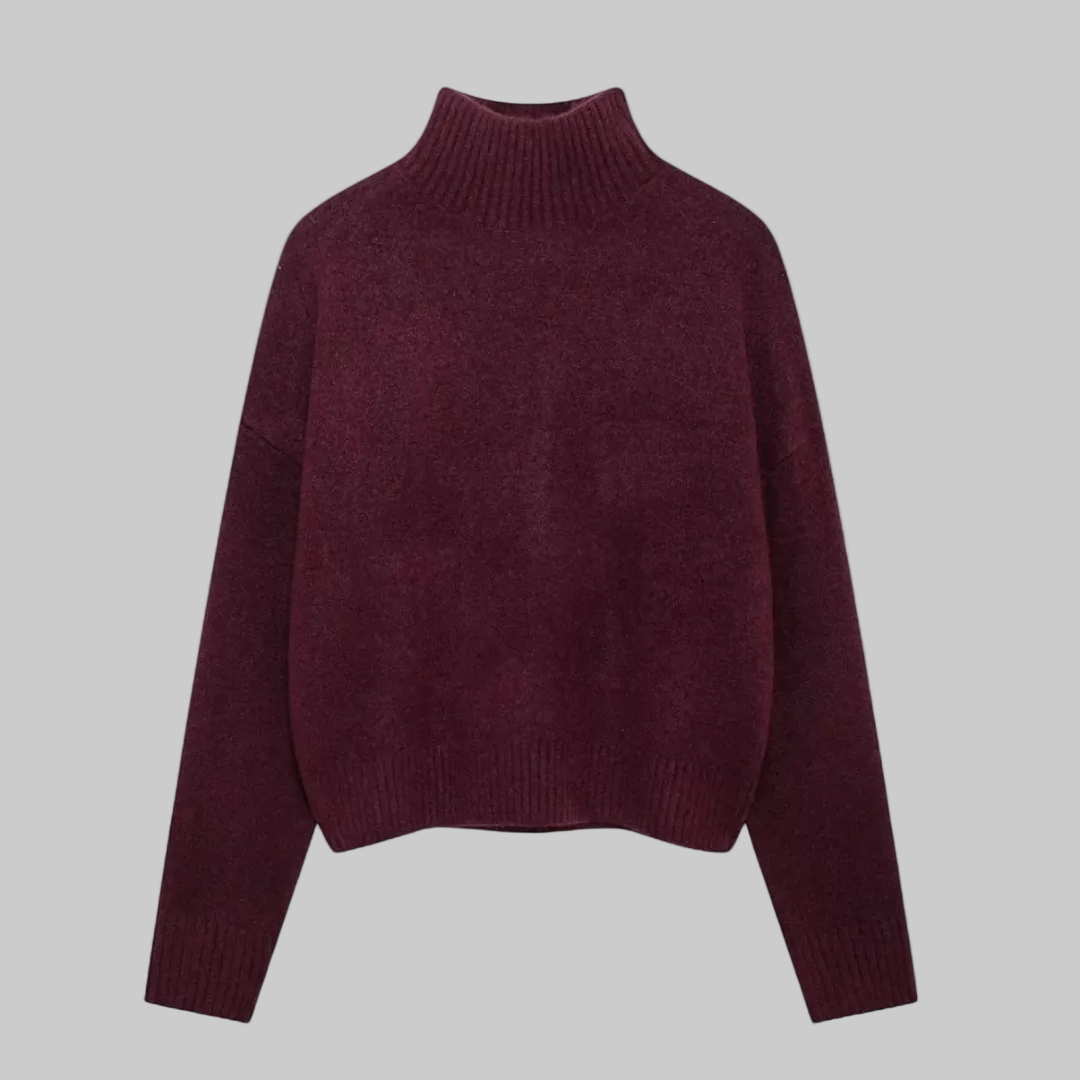 Women’s Knitted Turtleneck Jumper | Classic Fit