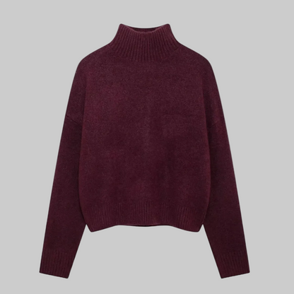 Women’s Knitted Turtleneck Jumper | Classic Fit