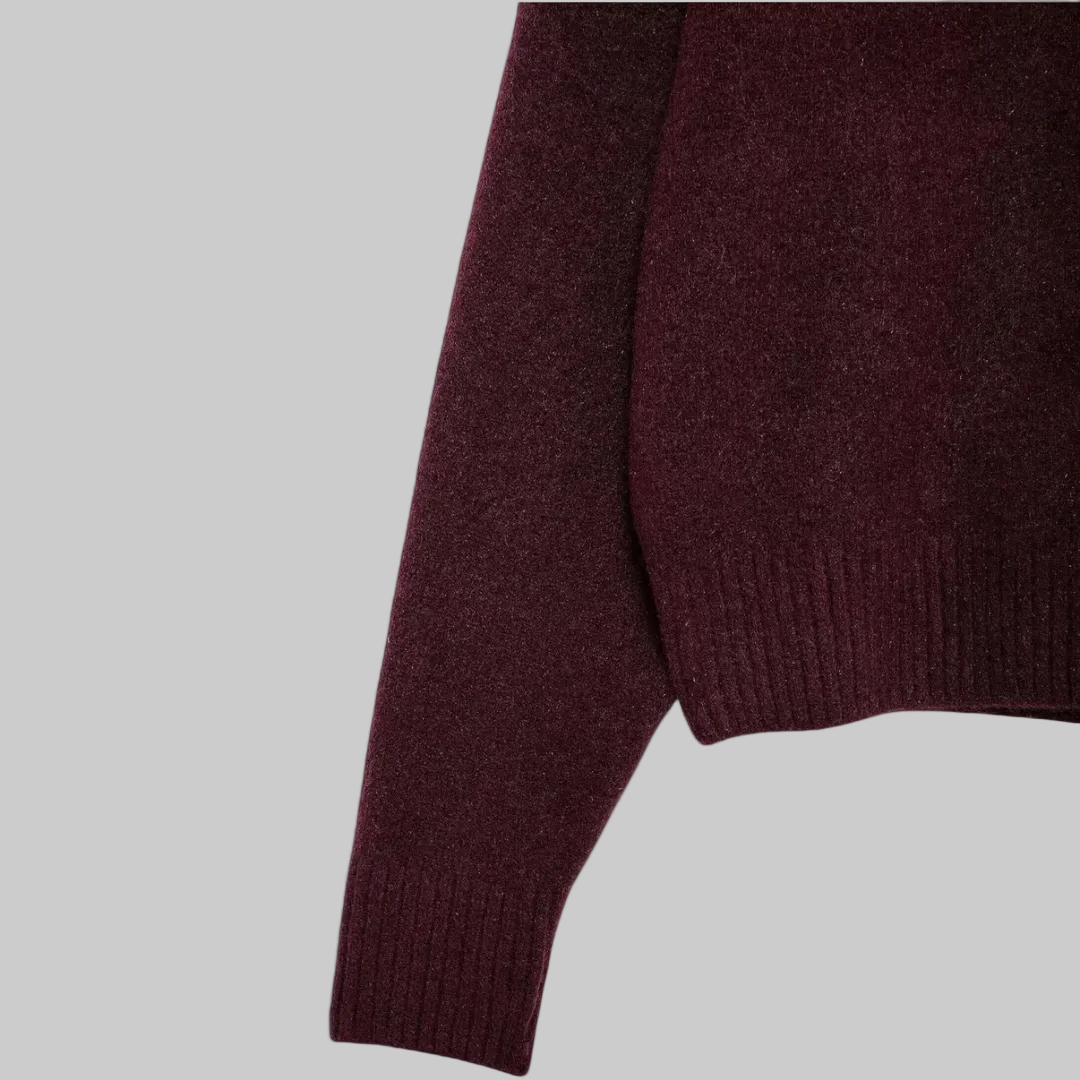 Women’s Knitted Turtleneck Jumper | Classic Fit