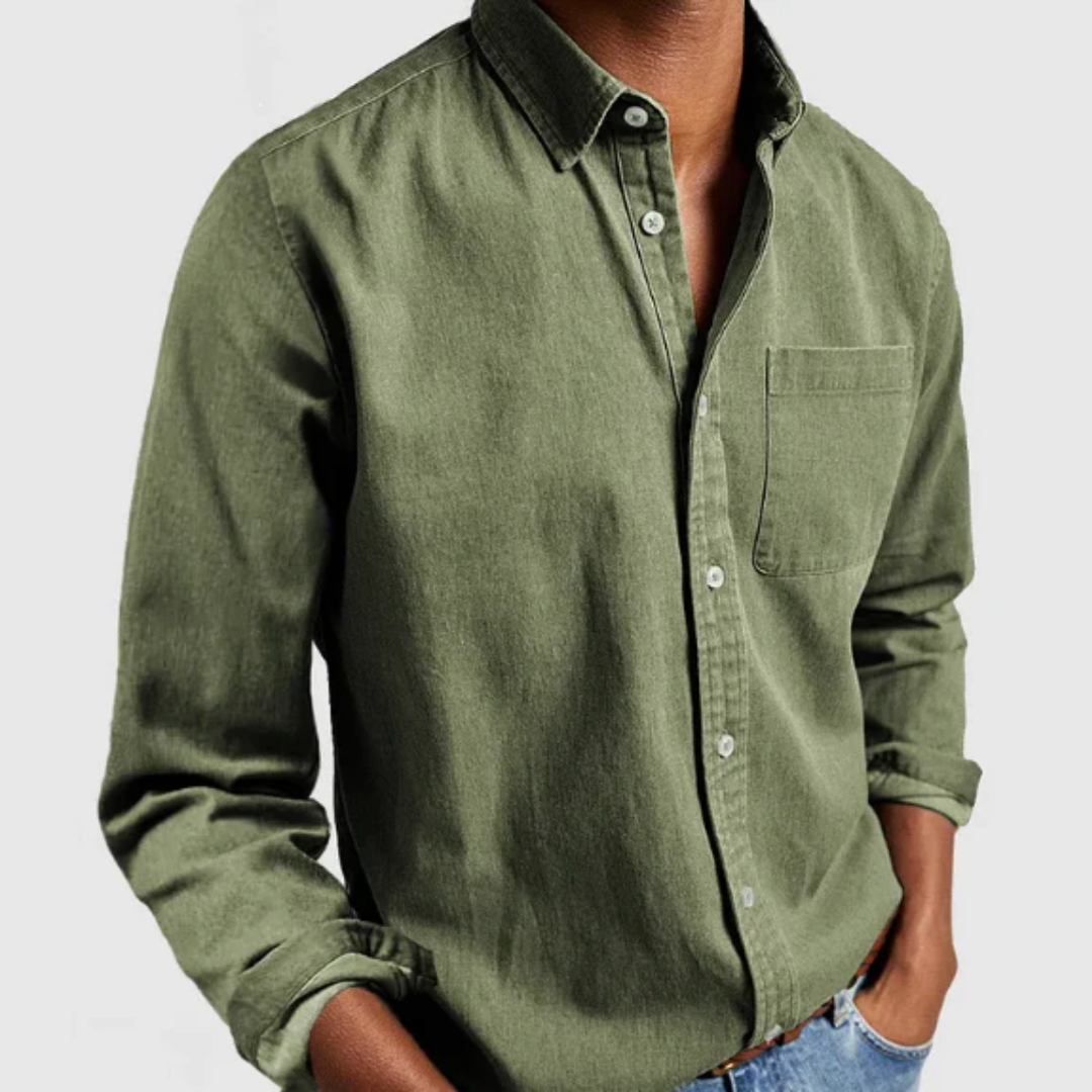 Men’s Classic Button Down Shirt | Long Sleeve