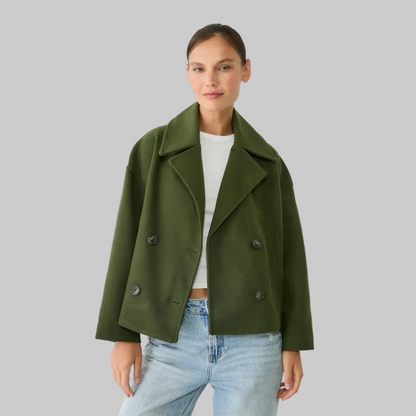 Women’s Double-Breasted Jacket | Modern Fit