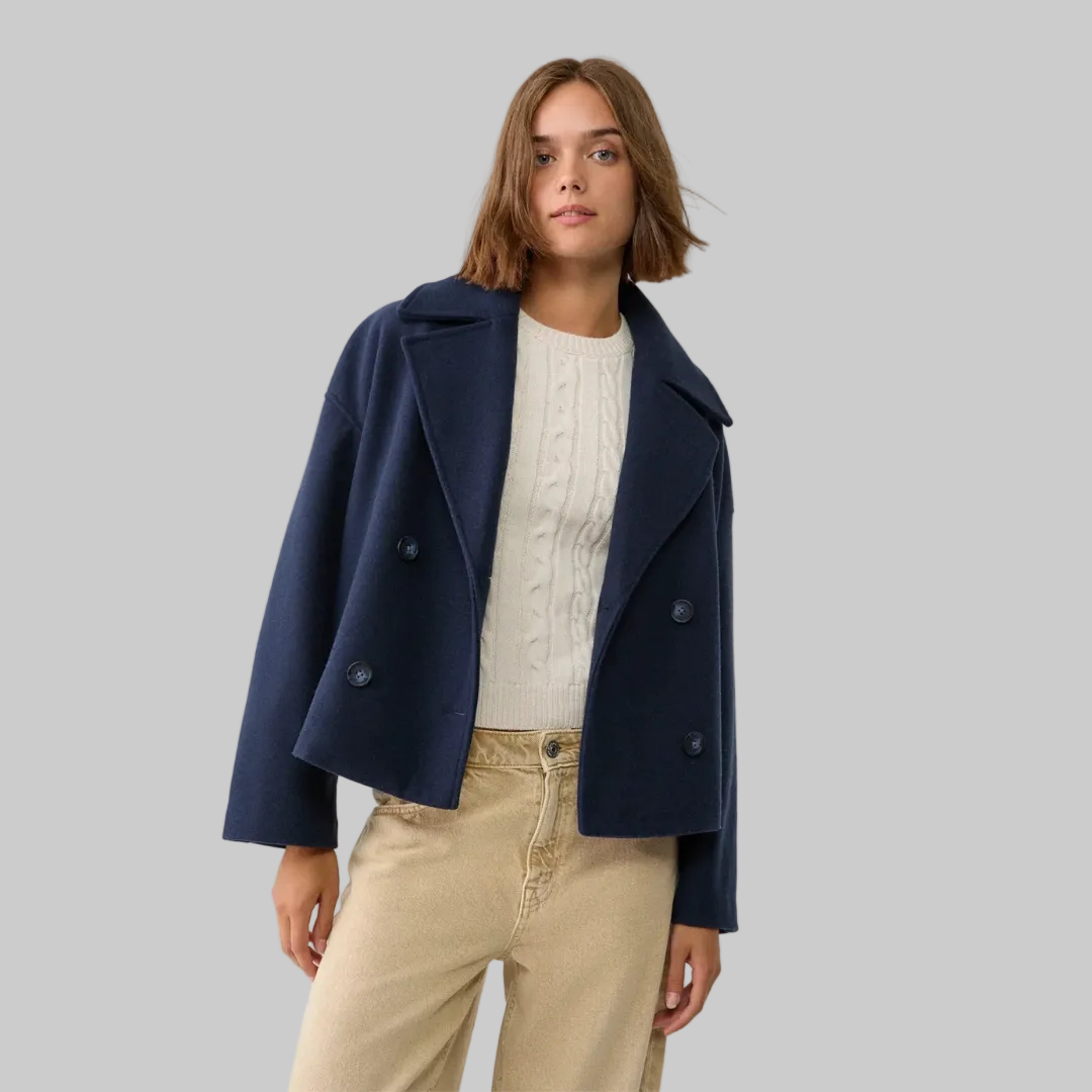 Women’s Double-Breasted Jacket | Modern Fit