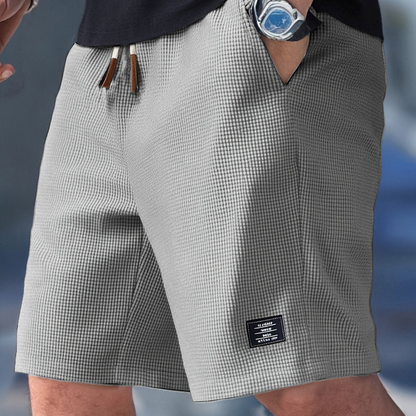 Men’s Casual Check Shorts | Relaxed Fit