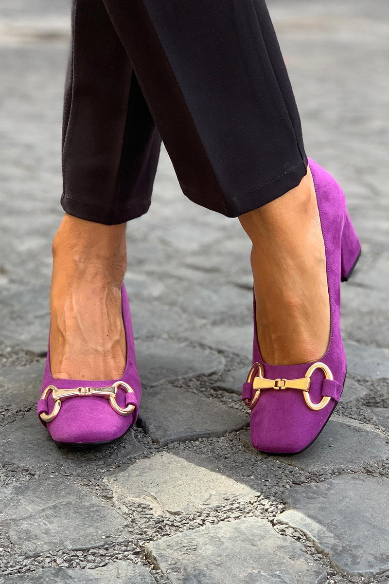 Carina™ - Colorful heeled shoes