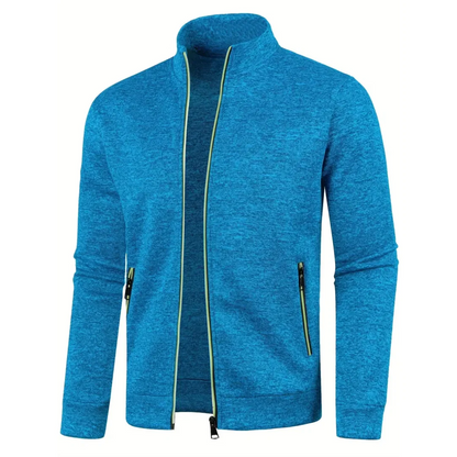 Knitted Cardigan with Intricate Pattern Detail