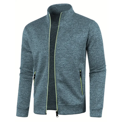 Knitted Cardigan with Intricate Pattern Detail