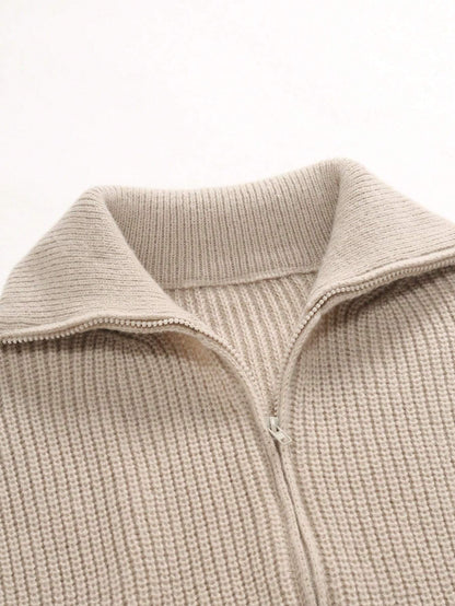 Donald | Zip-Up Cardigan