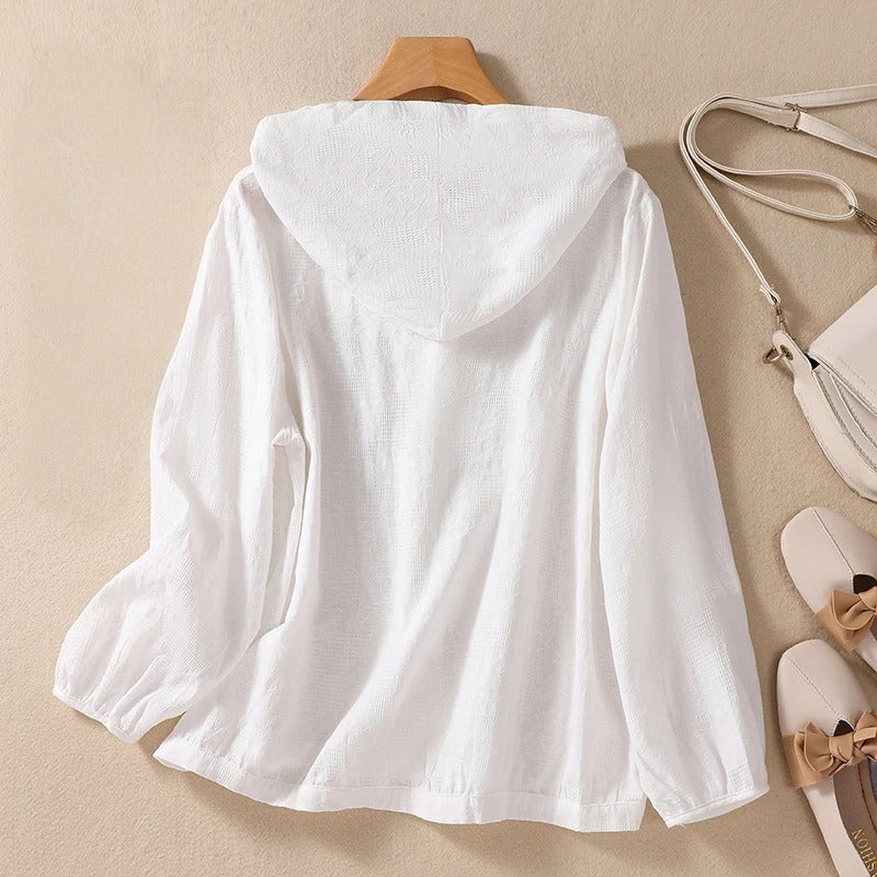 Miri | Relaxed Hooded Shirt