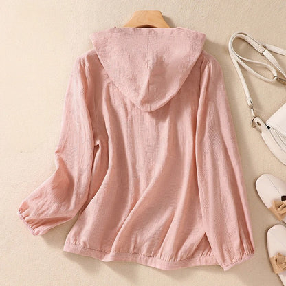 Miri | Relaxed Hooded Shirt