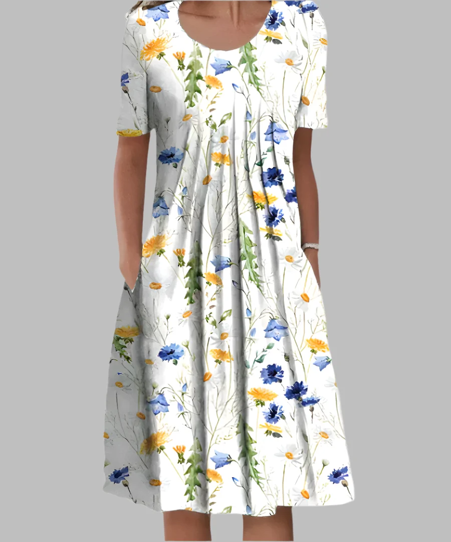 Elegant Dress with Flattering Silhouette