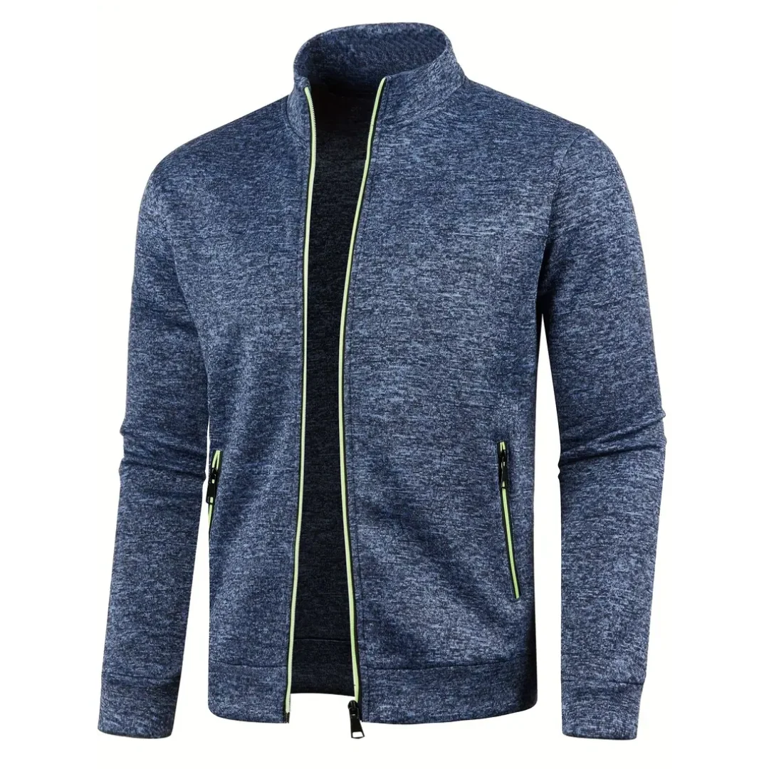 Knitted Cardigan with Intricate Pattern Detail