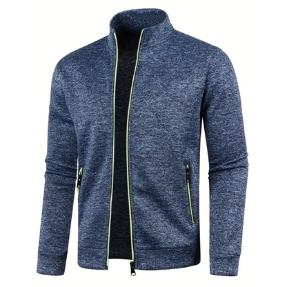 Knitted Cardigan with Intricate Pattern Detail