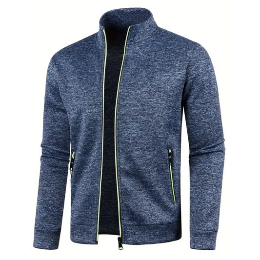Knitted Cardigan with Intricate Pattern Detail