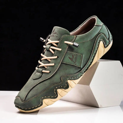 Men's Orthopedic Leather Shoes – Comfortable Arch Support