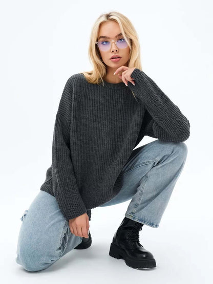 Relaxed Oversized Knit Sweater