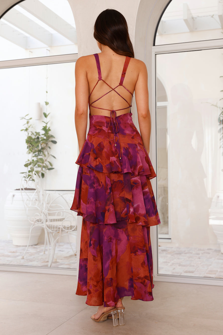 Women’s Elegant Summer Maxi Dress | Ruffle
