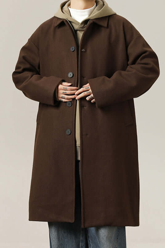 Men's Classic Oversized Coat