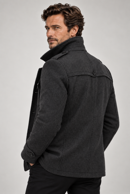 FRESH LABEL | Marcus Wollen Overjas