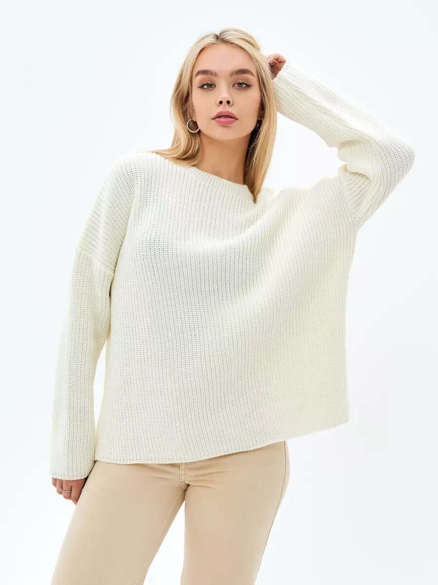 Relaxed Oversized Knit Sweater