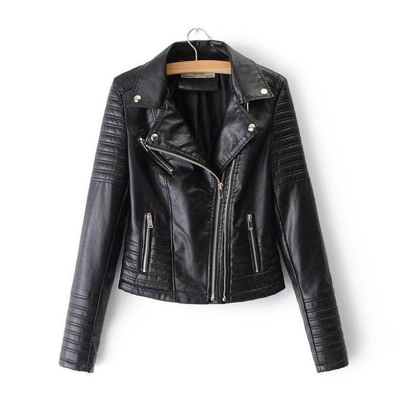 Women's Classic Biker Jacket