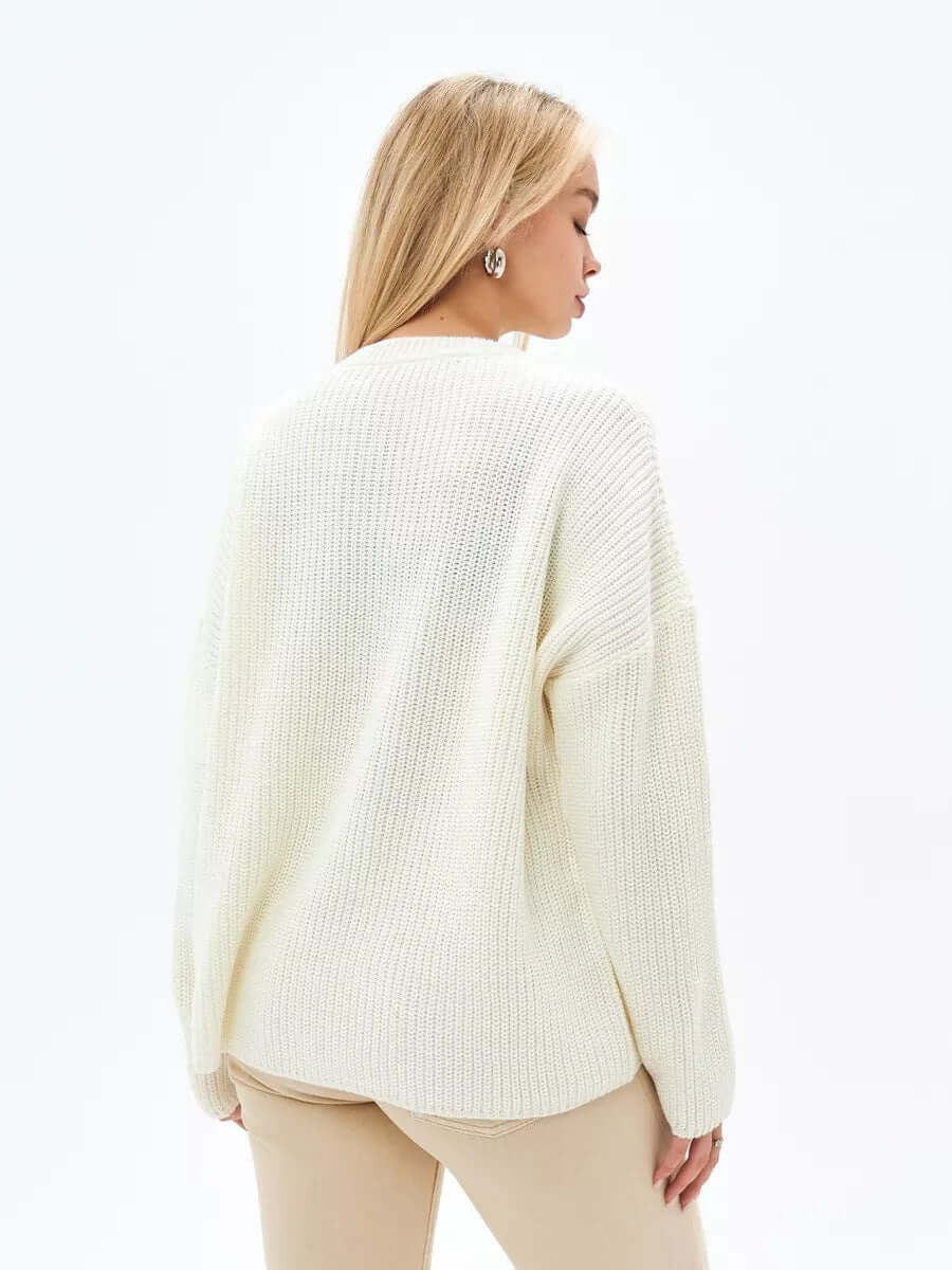 Relaxed Oversized Knit Sweater