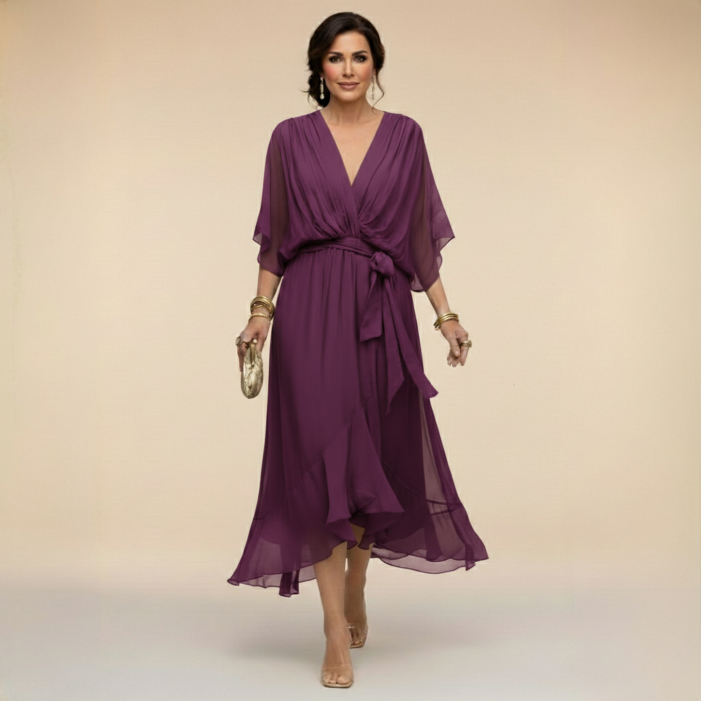Marta | Sandra V-Neck Dress